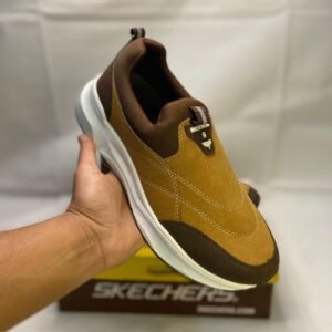 Men’s Mustard Skechers EVA Casual Slip-On Shoes