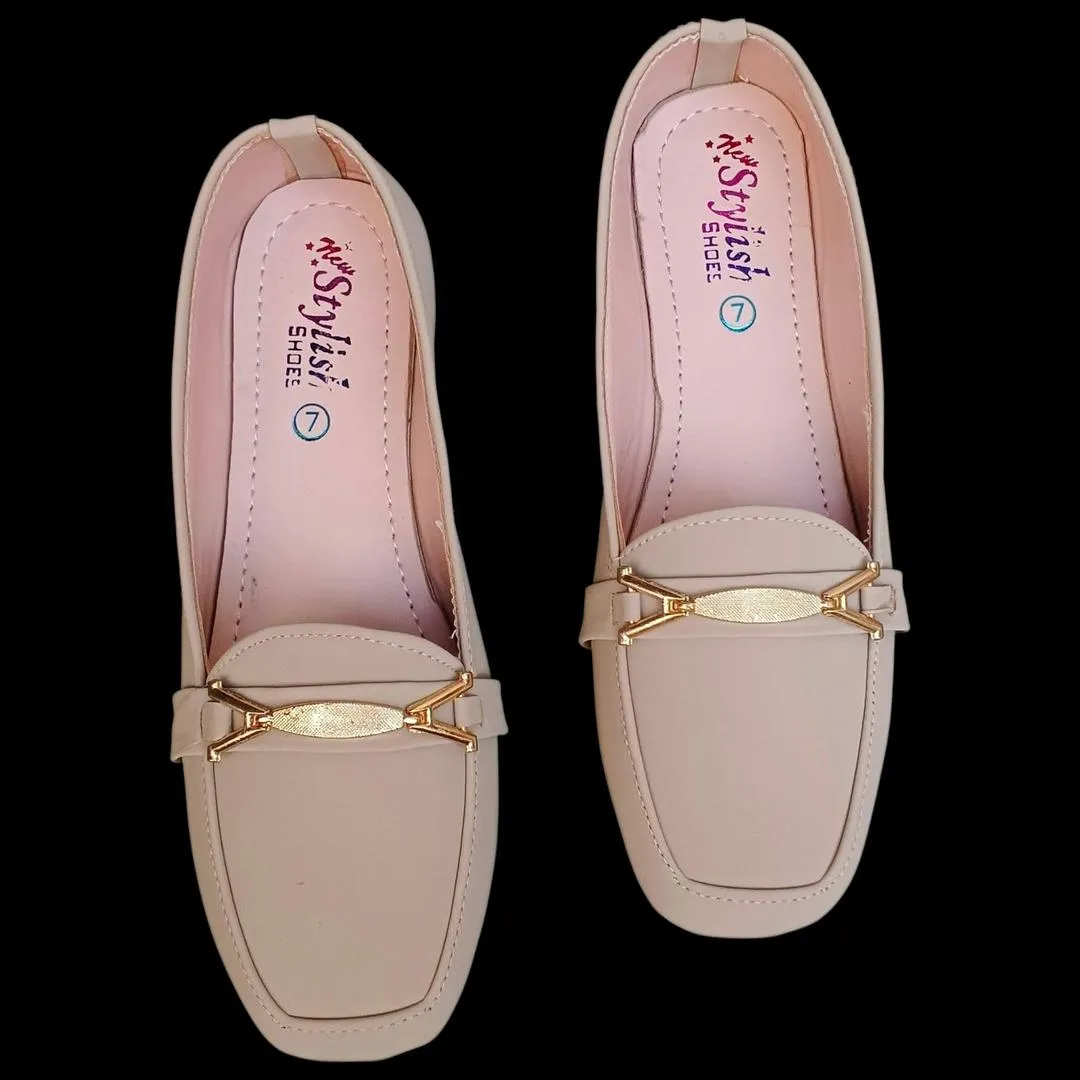 Women Synthetic Leather Formal Pumps Off-White Size 7-10